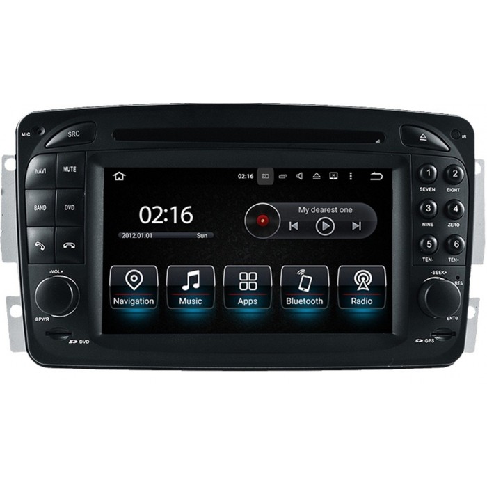 Radio GPS head unit Mercedes C Class W203, G W463, Vaneo, Viano, Vito. Android 10 TR3569