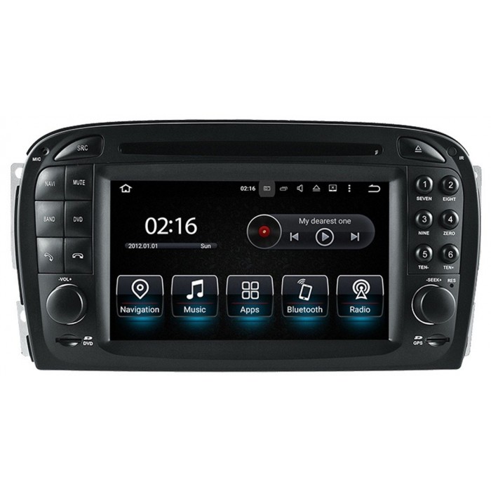 Radio navegador GPS Mercedes Benz SL R230 Android 10 TR3571