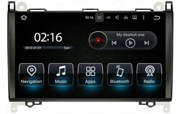 Radio navegador GPS Mercedes Benz Clase A W169, B W245, Viano, Vito, Sprinter, Crafter Android 10 TR3573