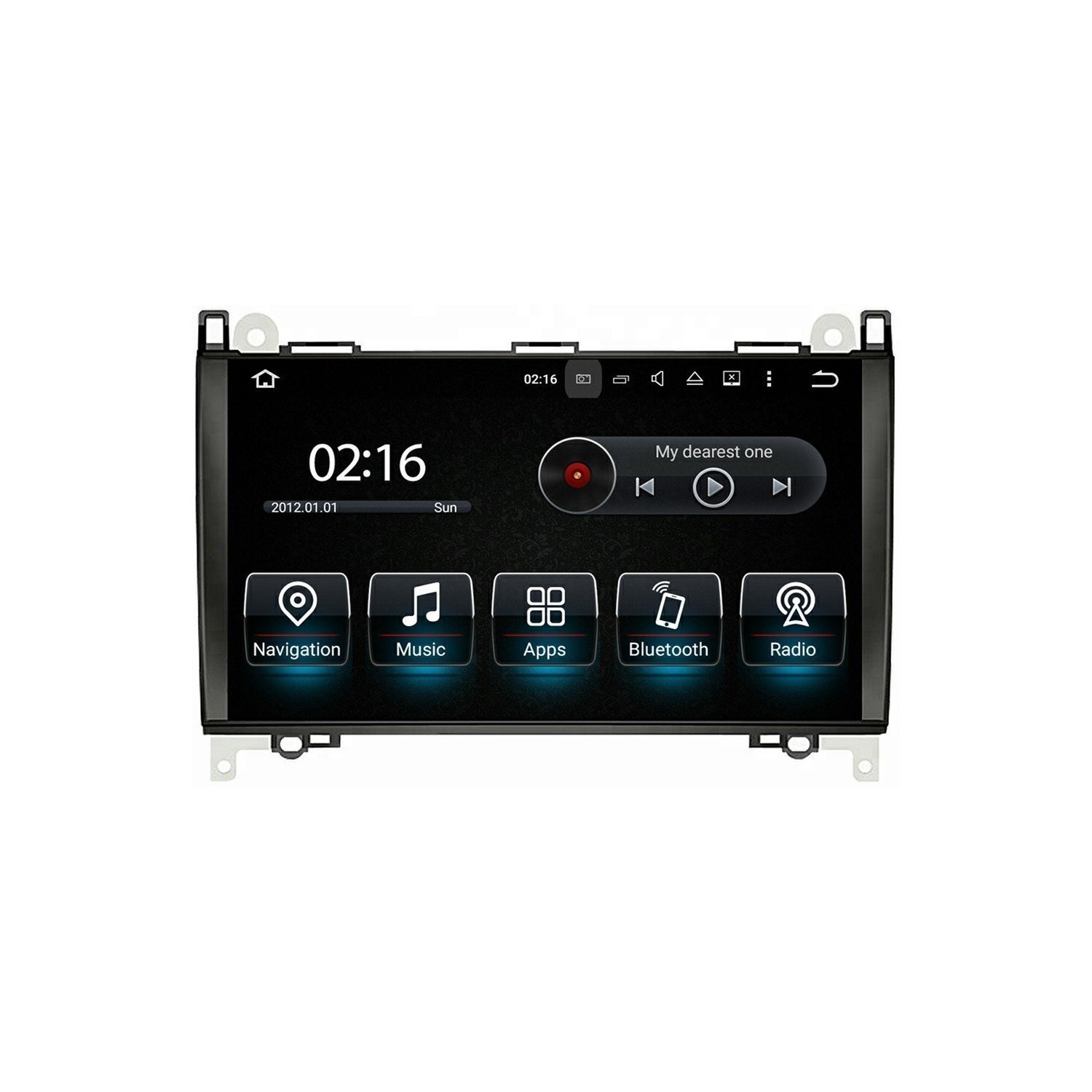 Radio navegador GPS Mercedes Benz Clase A W169, B W245, Viano, Vito, Sprinter, Crafter Android 10 TR3573