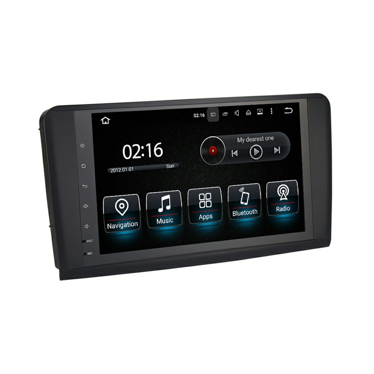 Radio GPS head unit Mercedes Benz ML W164, GL X164 Android 10 TR3575