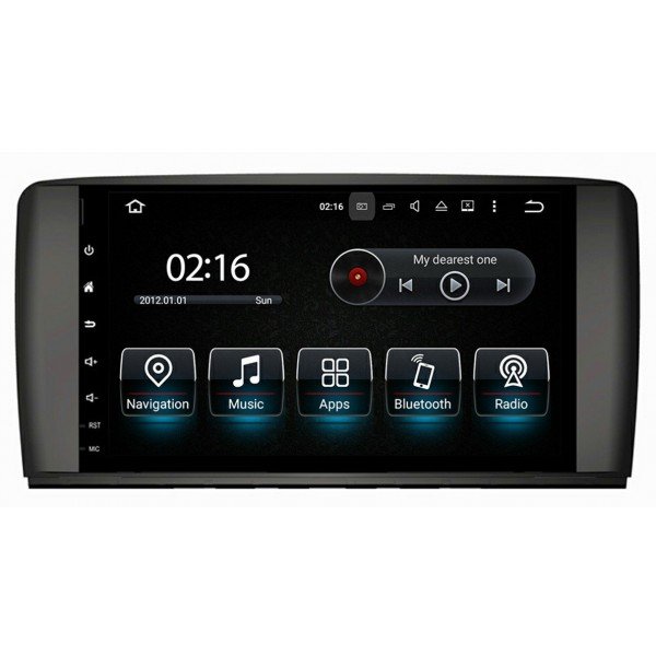Radio navegador GPS Mercedes Benz Clase R W251 Android 10 TR3577