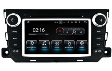 Radio GPS head unit Smart Fortwo Android 10 TR3578