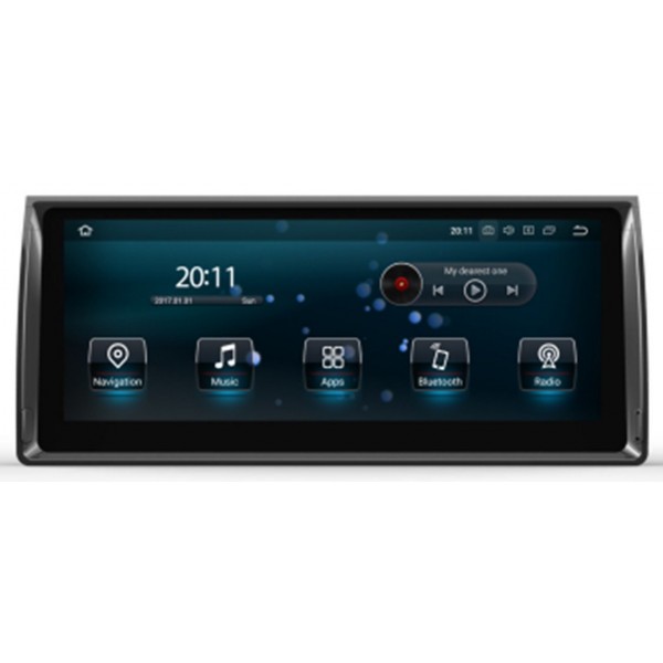 Radio navegador GPS BMW X5 E53, Serie 5 E39 Android 10 TR3580