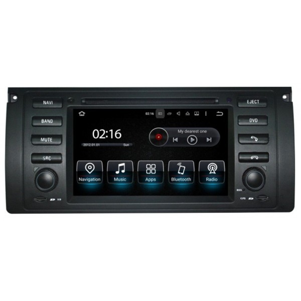 Radio navegador GPS BMW X5 E53, Serie 5 E39 Android 10 TR3582