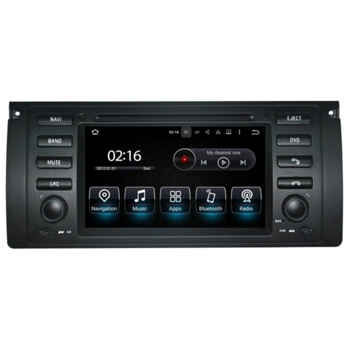 Radio navegador GPS BMW X5 E53, Serie 5 E39 Android 10 TR3582