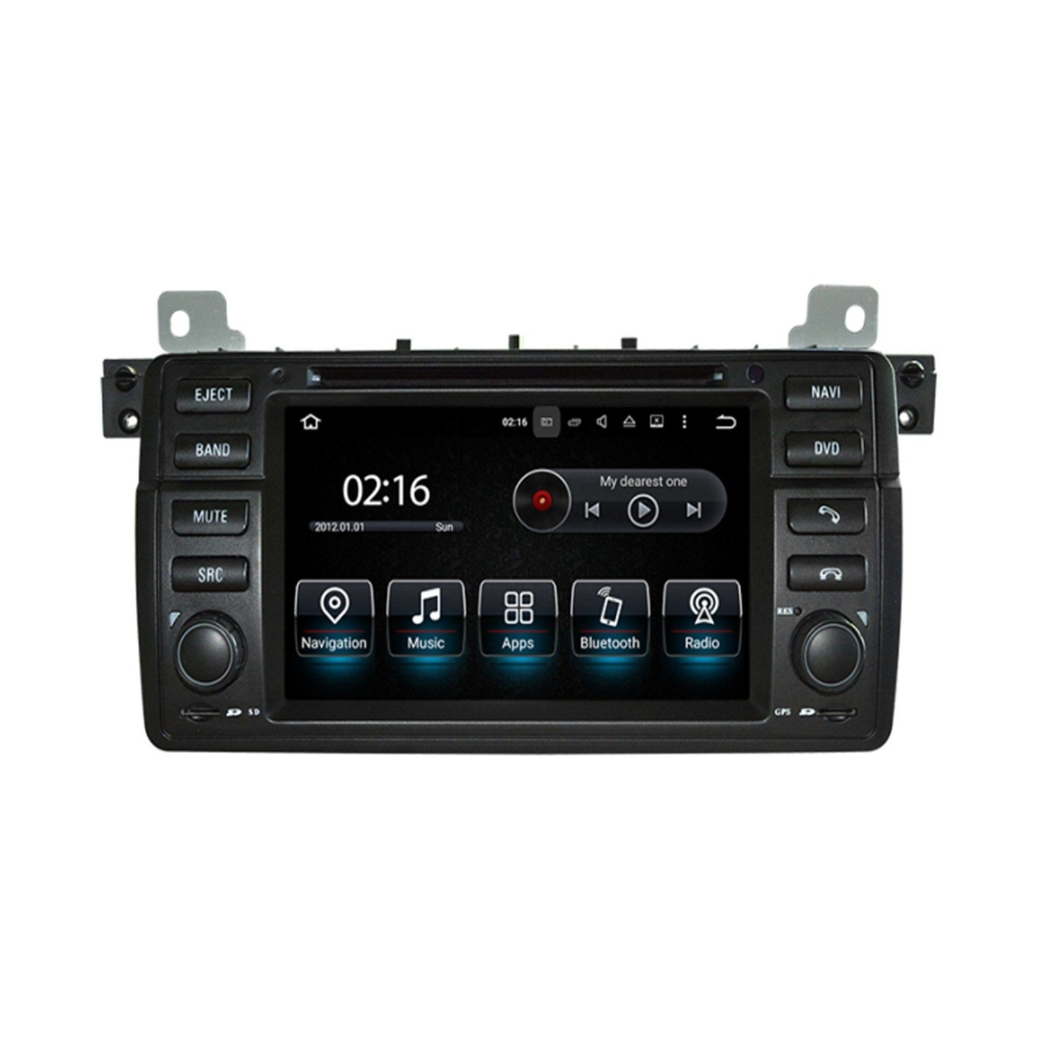 Radio navegador GPS BMW Serie 3 E46 Android 10 TR3583