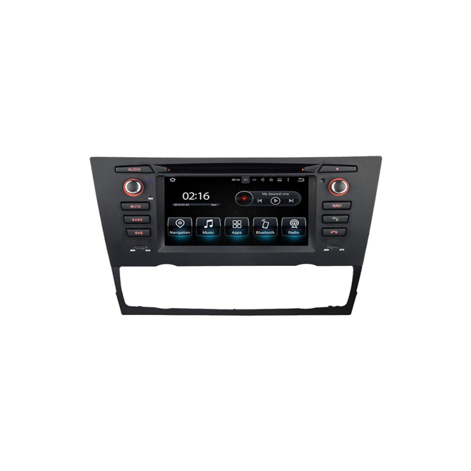 Radio navegador GPS BMW Serie 3 E91, E92, E93 Android 10 TR3584