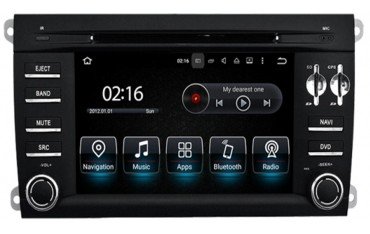 Radio navegador GPS Porsche Cayenne Android 10 TR3596