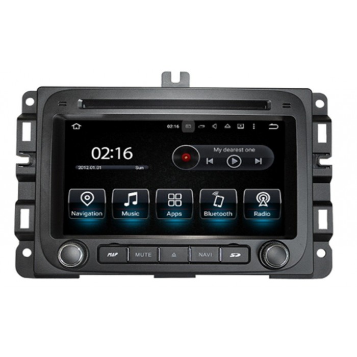 Radio navegador GPS Dodge RAM Android 10 TR3595