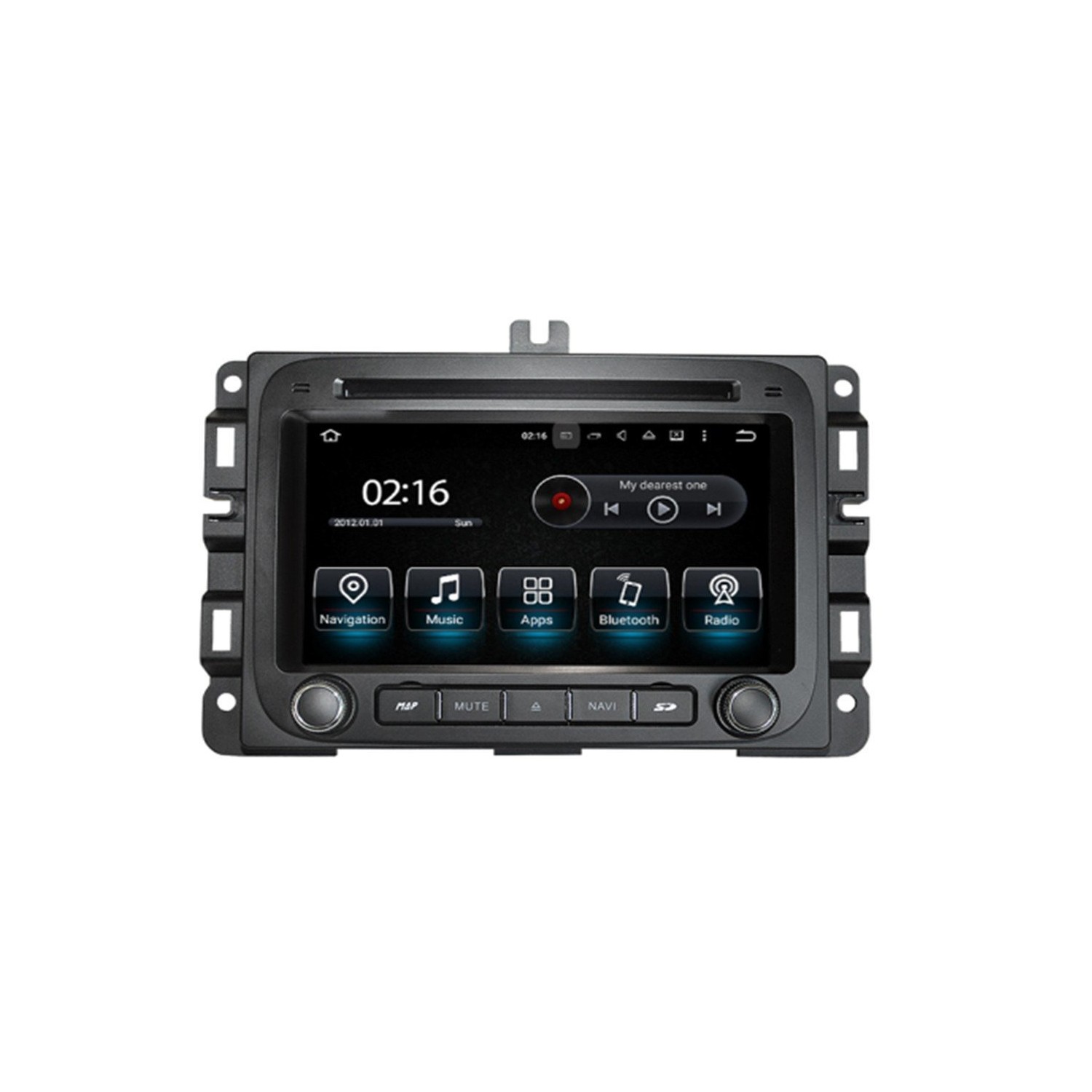 Radio navegador GPS Dodge RAM Android 10 TR3595
