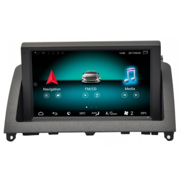 Monitor 8" GPS Benz C Class W204 ANDROID 15 TR1929