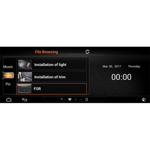 12,3" GPS Audi A4 B8 / A5 ANDROID TR3596 12.3 12,25 head unit monitor