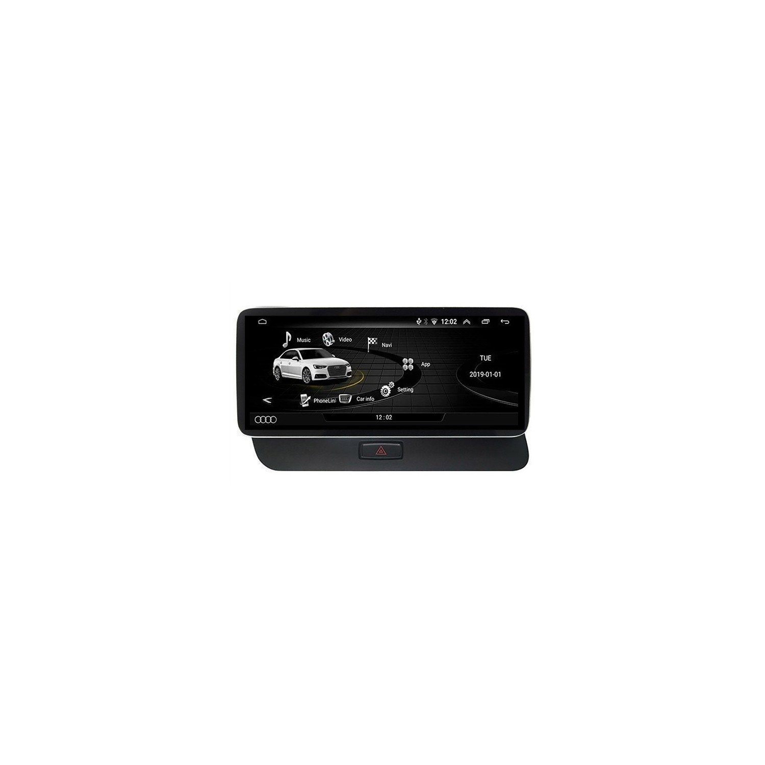 12,3" GPS Audi Q5 ANDROID TR3597 12.3 12,25 navegador monitor pantalla