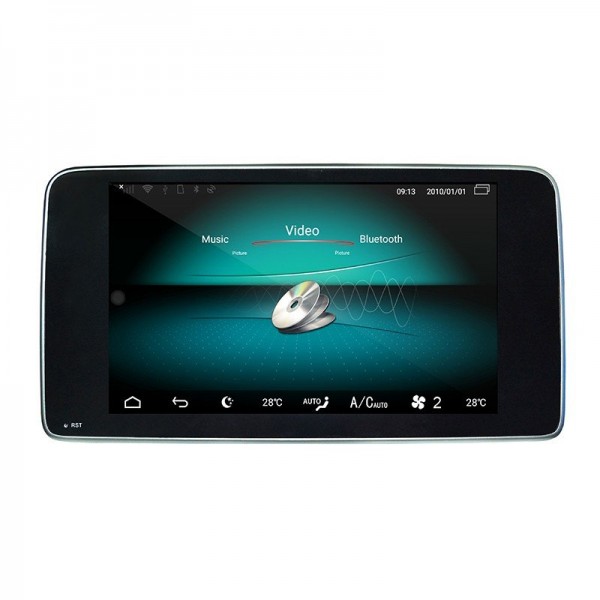 Pantalla 9" GPS Mercedes Benz ML W166 & GL/GLS X166 Android 15 4G LTE TR3617