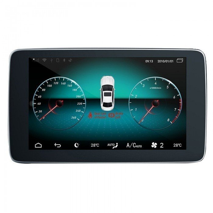 Pantalla 9" GPS Mercedes Benz GLK X204 Android 10 4G LTE TR3614