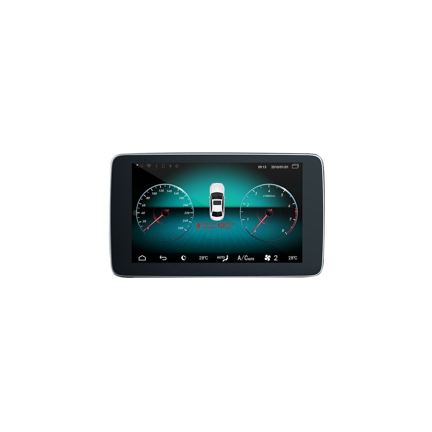 Head unit 9" GPS Mercedes Benz GLK X204 Android 10 TR3614