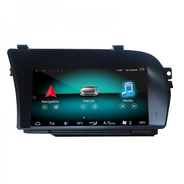 Pantalla 9.33" GPS Mercedes Benz Clase S W221 Android 13 4G LTE TR3618