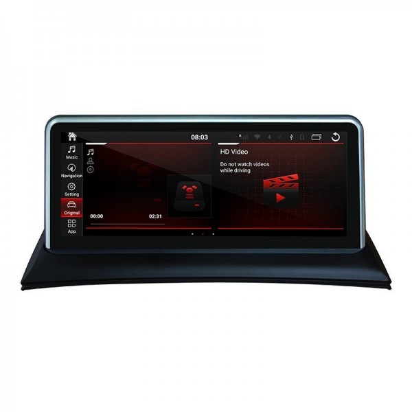 Pantalla 10.25" GPS BMW Serie 1 E81 / E82 / E87 Android 15 4G LTE TR3619
