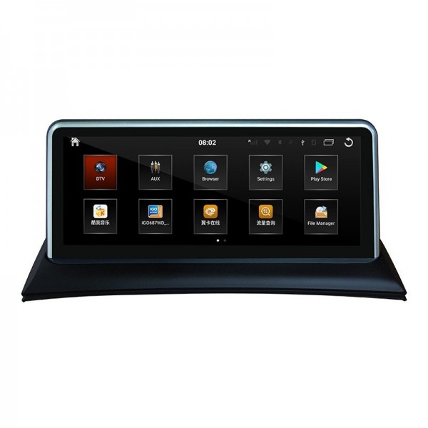 Pantalla 10.25" GPS BMW X3 E83 Android 10 4G LTE TR3637
