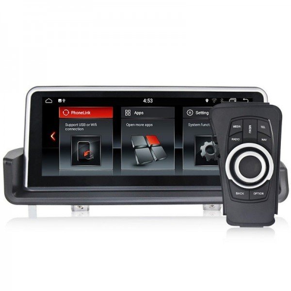 Pantalla 10.25" GPS BMW Serie 3 E90 E91 E92 E93 Android 12 4G LTE TR3620