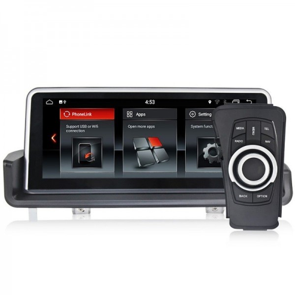 Pantalla 10.25" GPS BMW Serie 3 E90 E91 E92 E93 Android 15 4G LTE TR3620