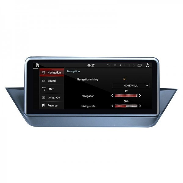 Pantalla 10.25" GPS BMW X1 E84 Android 12 4G LTE TR3622
