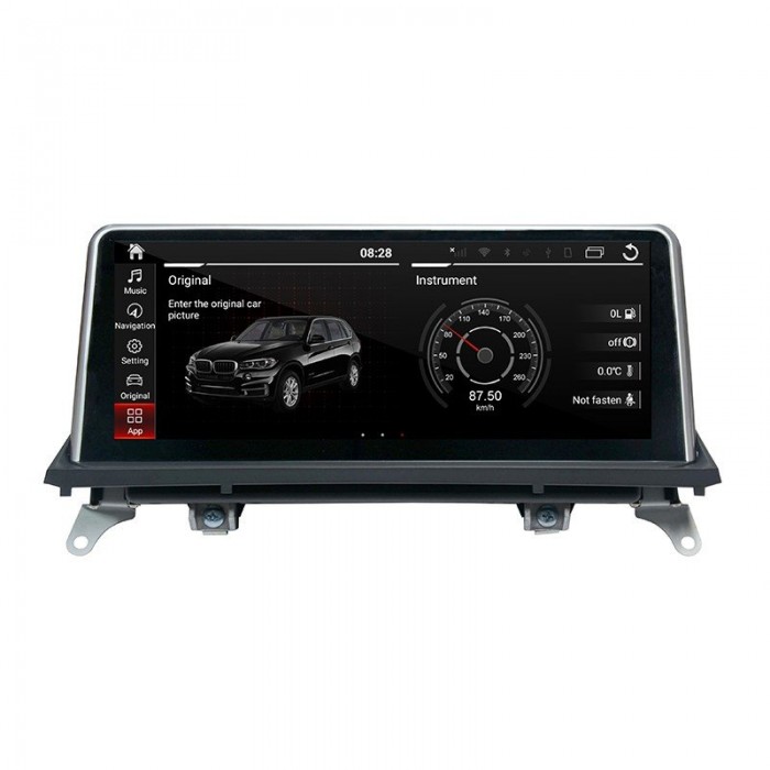 Pantalla 10.25" GPS BMW X5 E70 & BMW X6 E71 Android 12 4G LTE TR3624