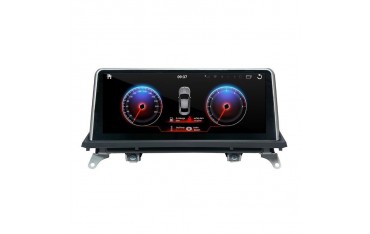Pantalla 10.25" GPS BMW X5 E70 & BMW X6 E71 Android 12 4G LTE TR3624