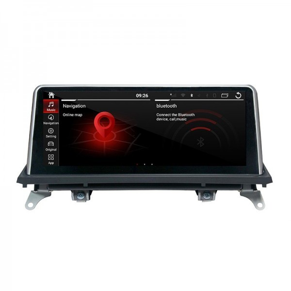 Pantalla 10.25" GPS BMW X5 E70 & BMW X6 E71 Android 12 4G LTE TR3624