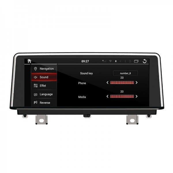 Pantalla 8.8" GPS BMW Serie 1 F20 F21 & BMW Serie 2 F22  F23 Android 10 4G LTE TR3627
