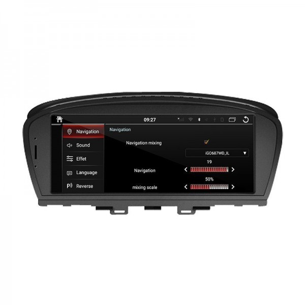 Pantalla 8.8" GPS BMW Serie 5 E60 & Serie 6 E64 & Serie 3 E90 Android 11 4G LTE TR3629