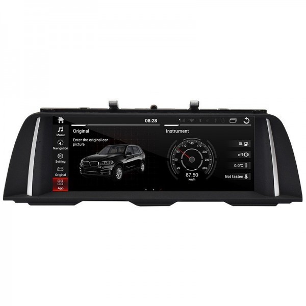 Pantalla 10.25" GPS BMW Serie 5 F10 Android 11 4G LTE TR3633