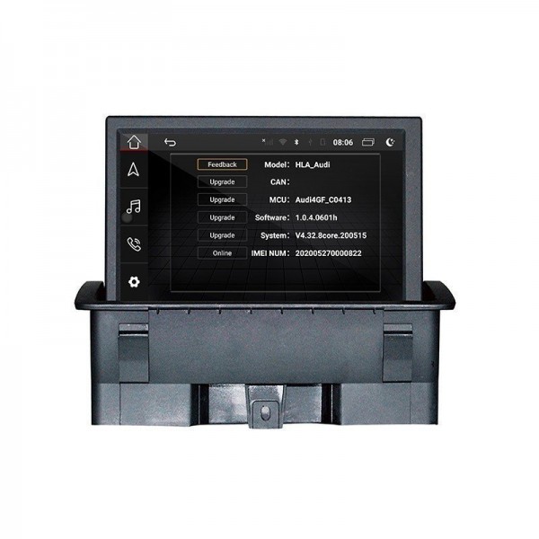 Pantalla 7" GPS AUDI A1 Android 10 4G LTE TR3647