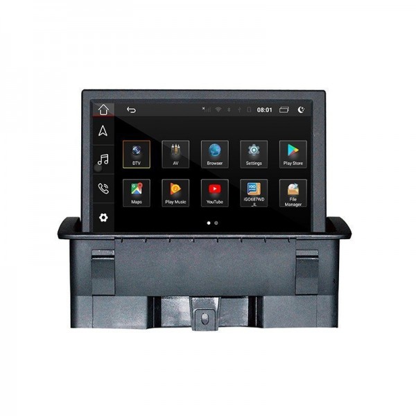 Pantalla 7" GPS AUDI A1 Android 10 4G LTE TR3647