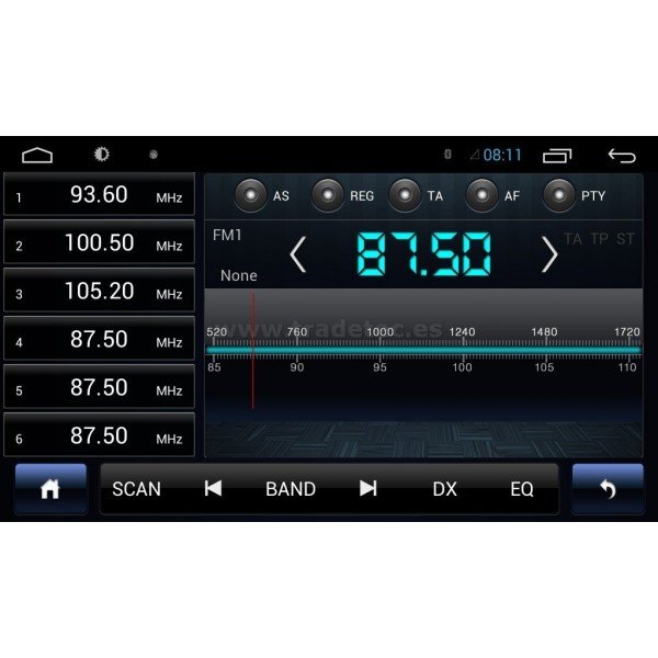Radio GPS Android 1 DIN TR2486