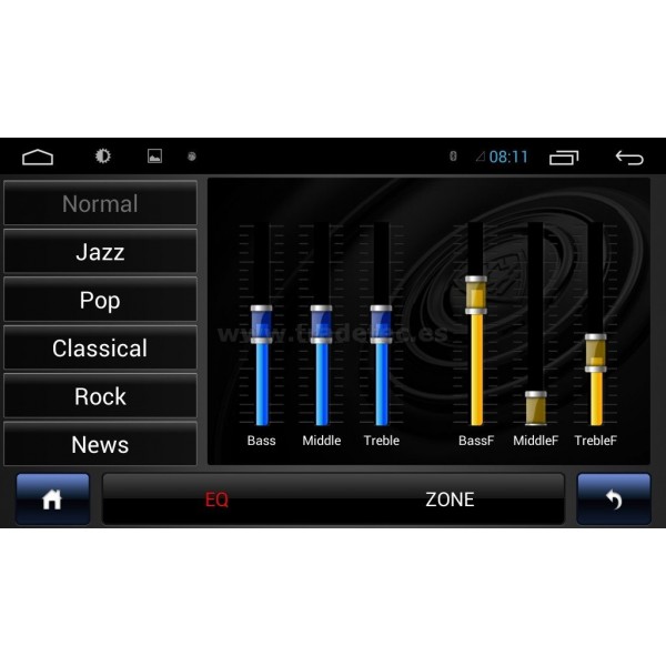 Radio GPS Android 1 DIN TR2486