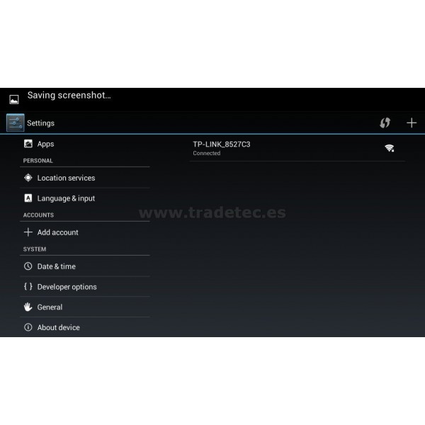 Radio GPS Android 1 DIN TR2486