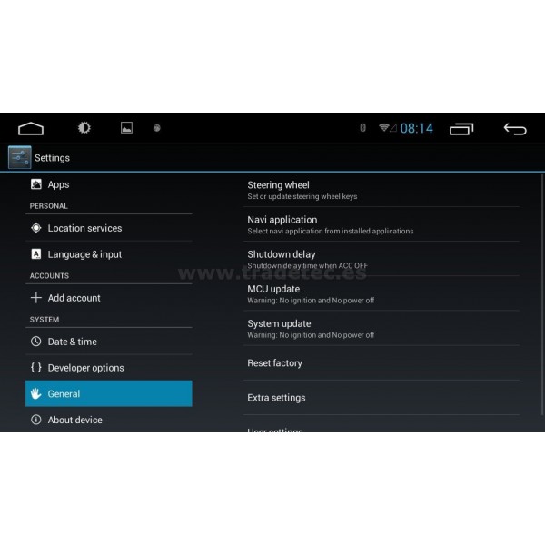 Radio GPS Android 1 DIN TR2486