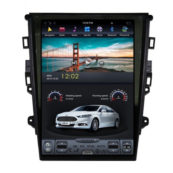 Radio GPS ANDROID TESLA STYLE Ford Mondeo 2013 REF: TR2487