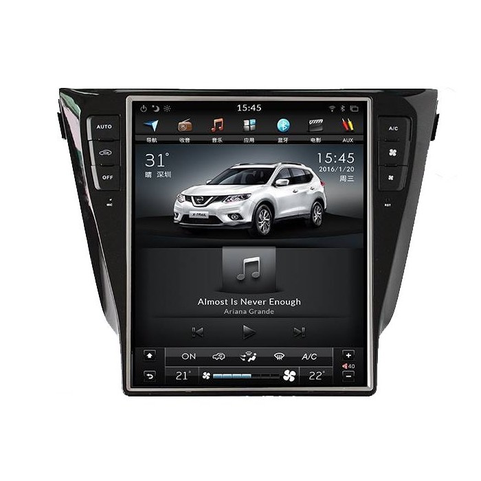 Radio GPS ANDROID TESLA STYLE Nissan Qashqai 
