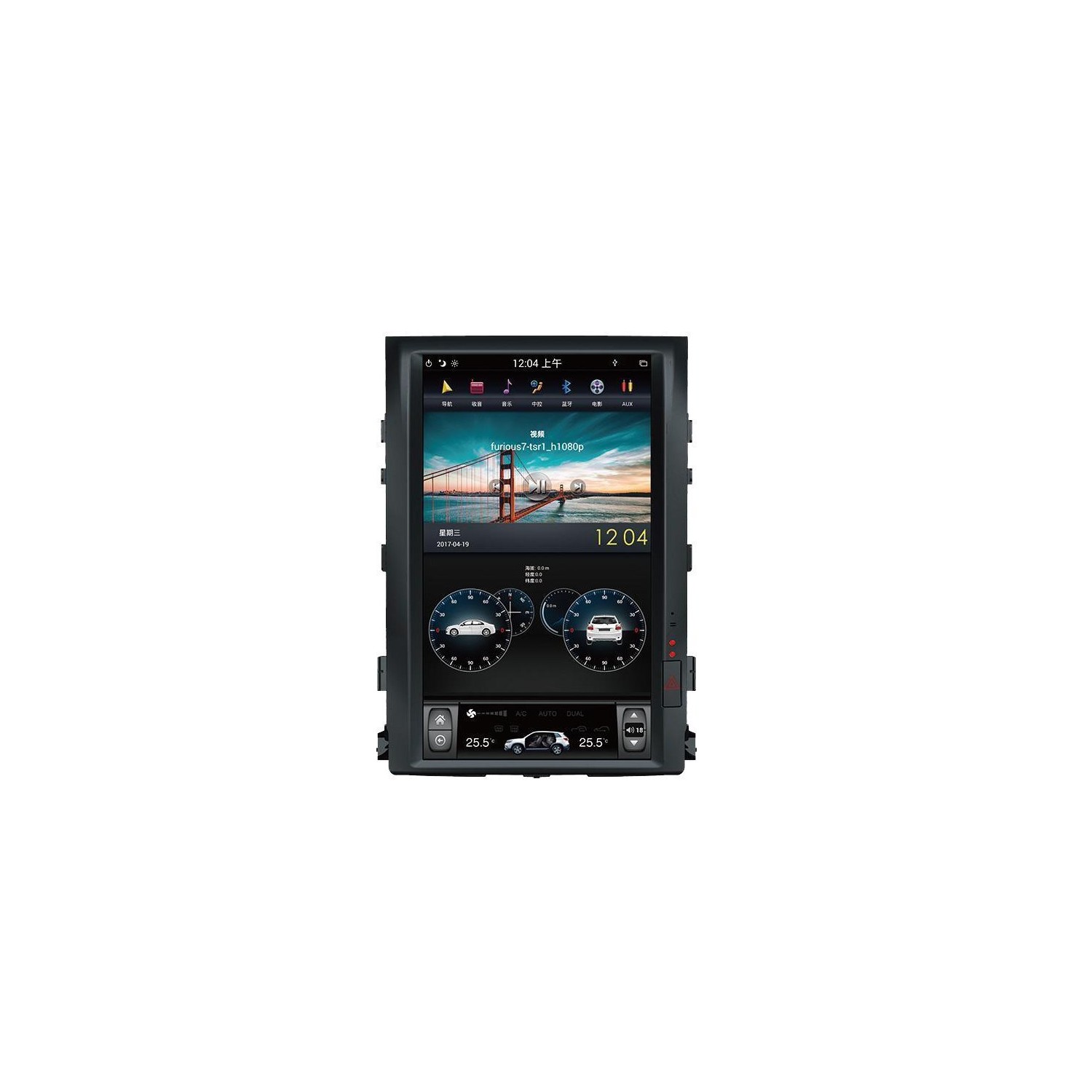 Radio GPS ANDROID TESLA STYLE Land Cruiser LC200