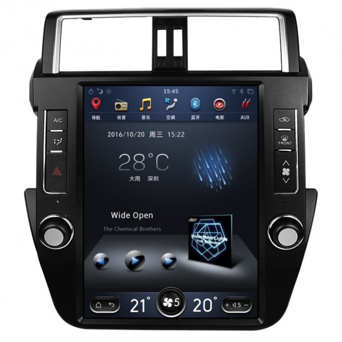 Radio GPS ANDROID TESLA STYLE Land Cruiser Prado 150