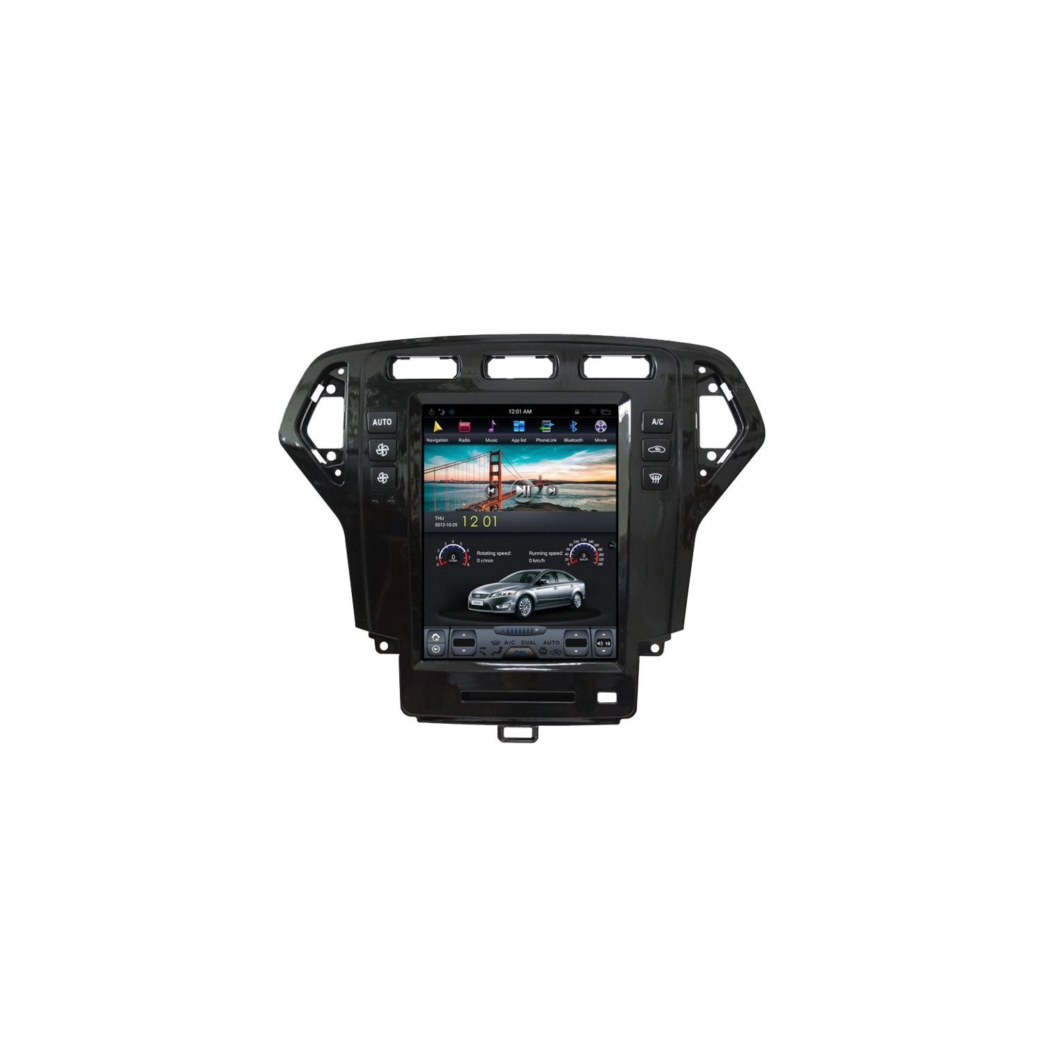 ford mondeo gps tesla android tradetec TR2501