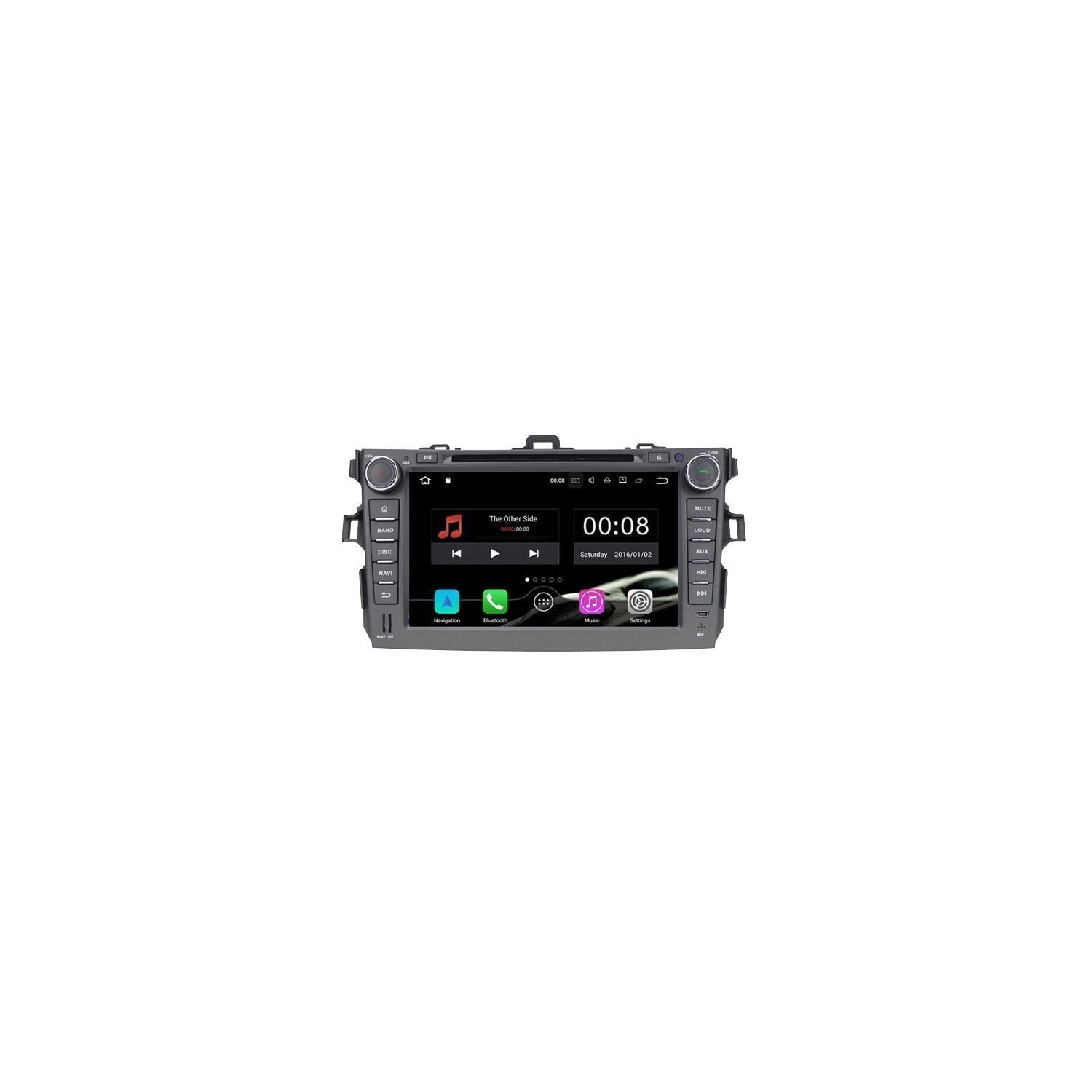 Radio DVD GPS Toyota Corolla ANDROID 9 