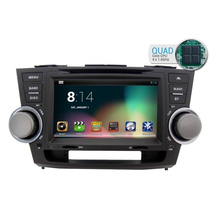Toyota Highlander Android 