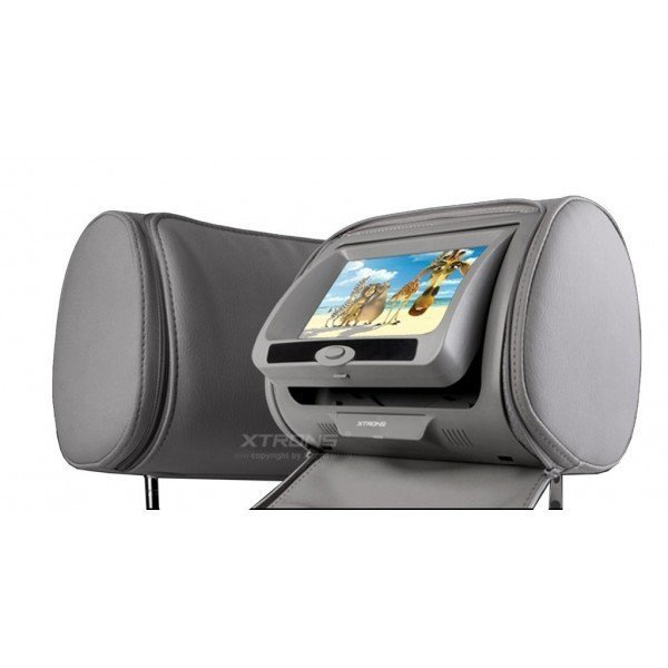 2 LCD Headrest with DVD, USB, SD Card and games. REF: TR1435