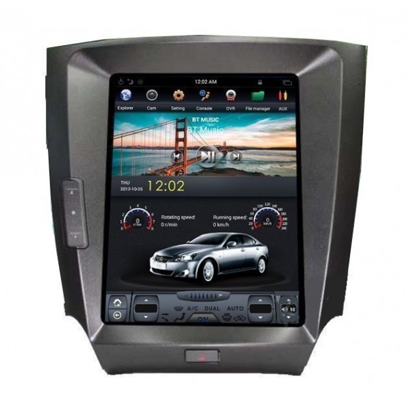 Radio GPS head unit TESLA STYLE Lexus IS