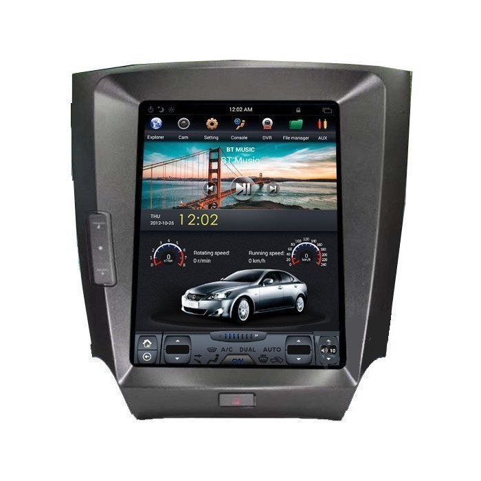 Radio GPS head unit TESLA STYLE Lexus IS