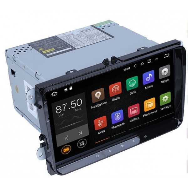 Radio GPS Volkswagen / Seat / Skoda ANDROID 9.0 REF: TR2564